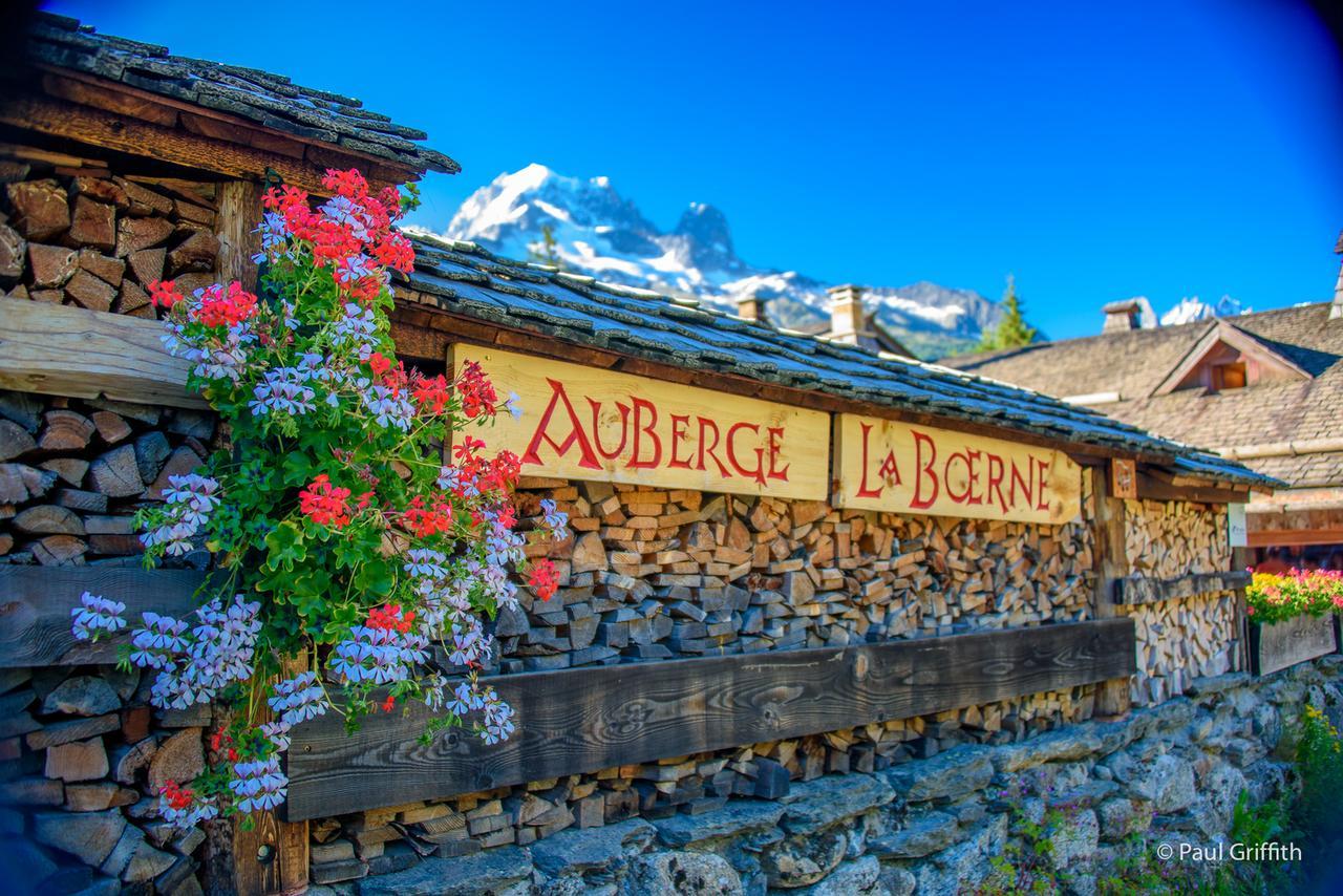 Auberge La Boerne Chamonix Exteriör bild