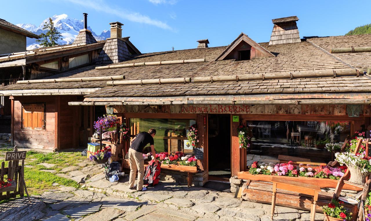 Auberge La Boerne Chamonix Exteriör bild